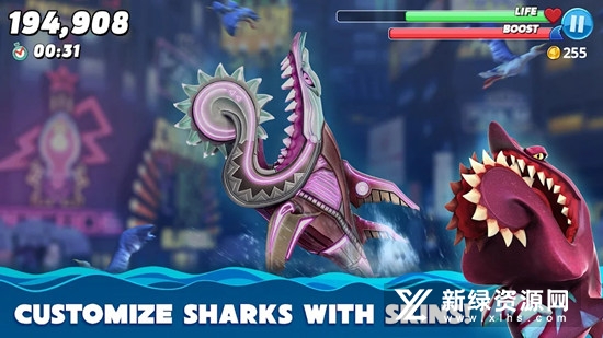 hungry shark饥饿鲨世界2025年