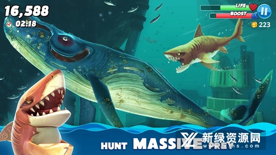 hungry shark饥饿鲨世界2025年