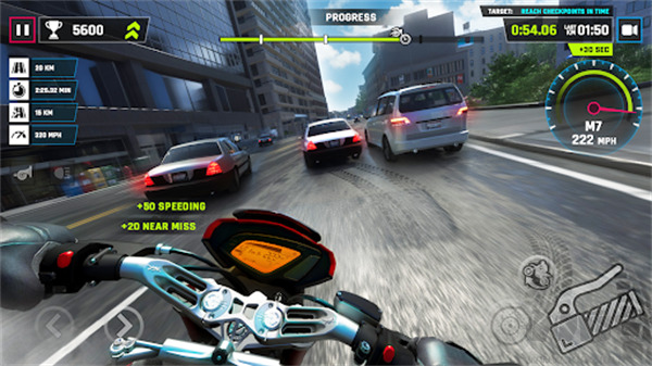 高速摩托模拟器(Highway Traffic Bike Simulator)