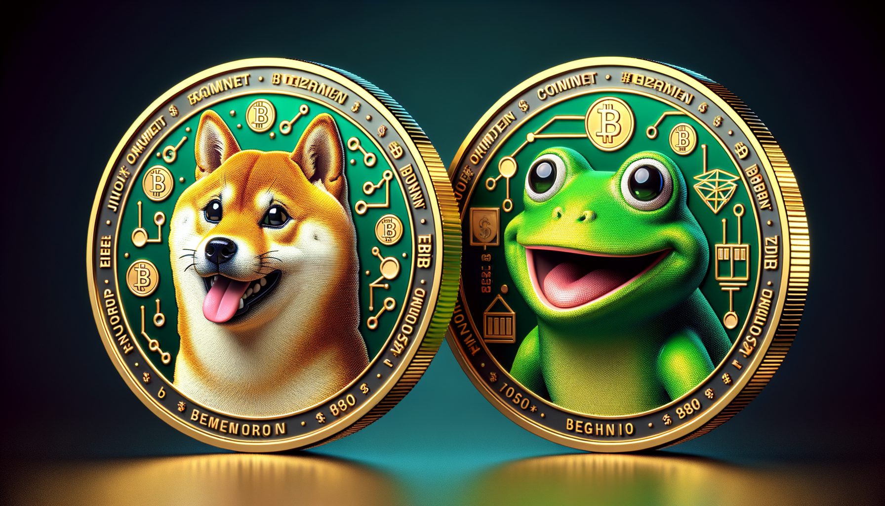 PEPE在主要模因币指标上击败柴犬币，狗狗币会是下一个吗？