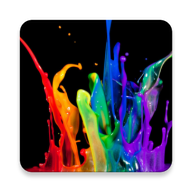 Paint Splash油漆飞溅绘画