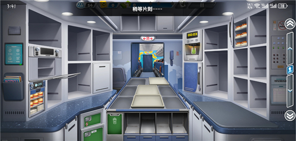 飞机大厨空中烹饪