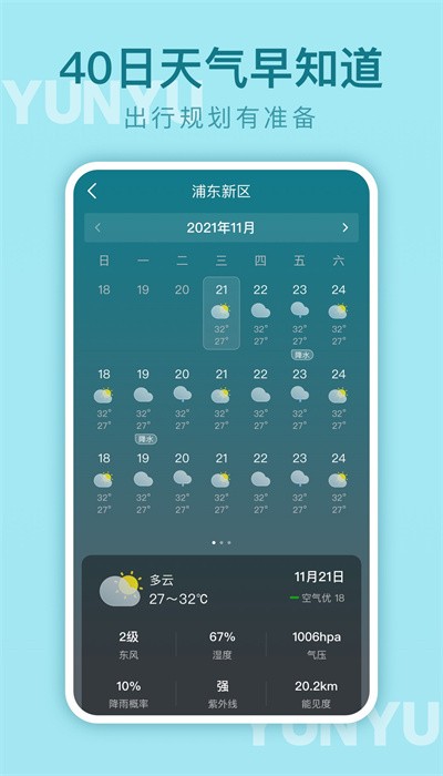 云雨天气