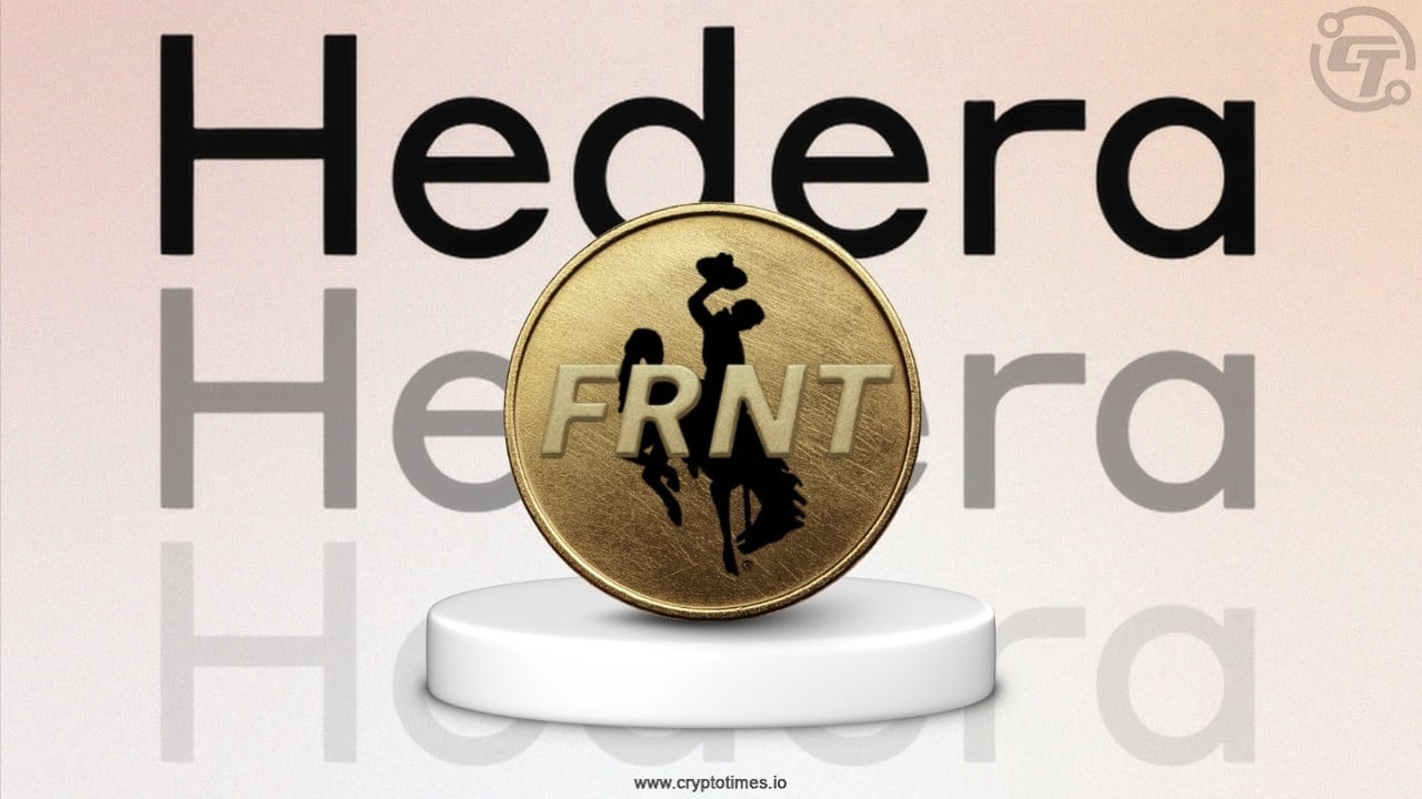 怀俄明州的Frontier稳定币（FRNT）即将在Hedera上线
