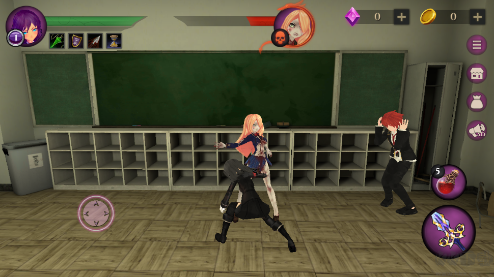 动漫高中僵尸模拟器(Anime High School Zombie)