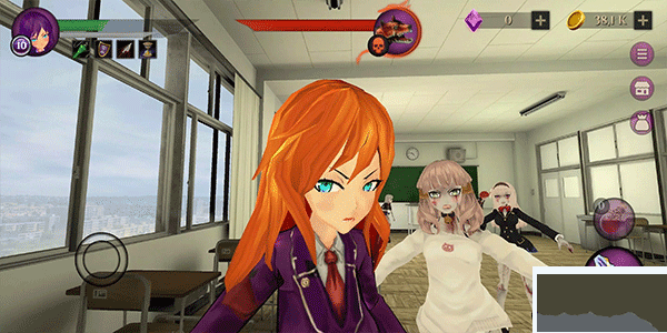 动漫高中僵尸模拟器(Anime High School Zombie)