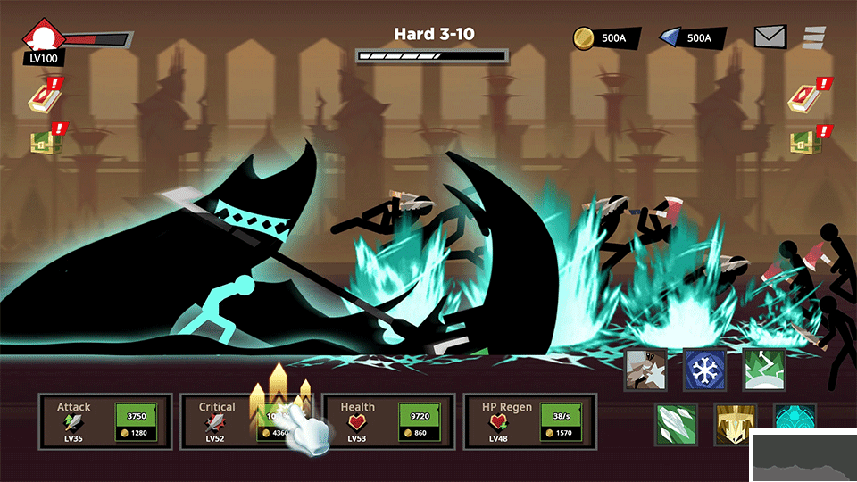 火柴人大战怪物(Stickman vs Monster: Idle Game)