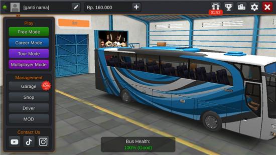 Bus Simulator Indonesia印尼巴士模拟器所有车包mod