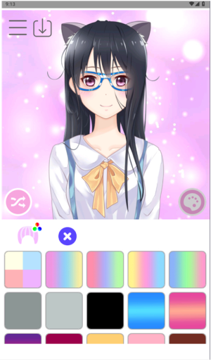 动漫女孩换装