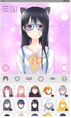 动漫女孩换装
