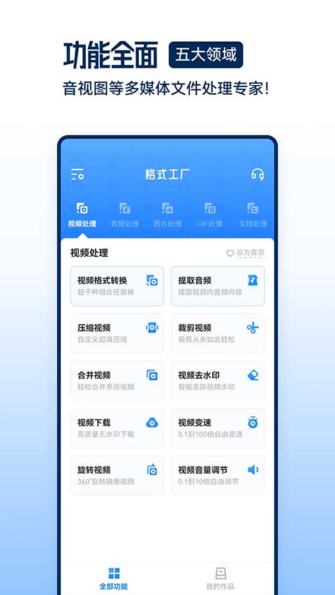 视频格式工厂