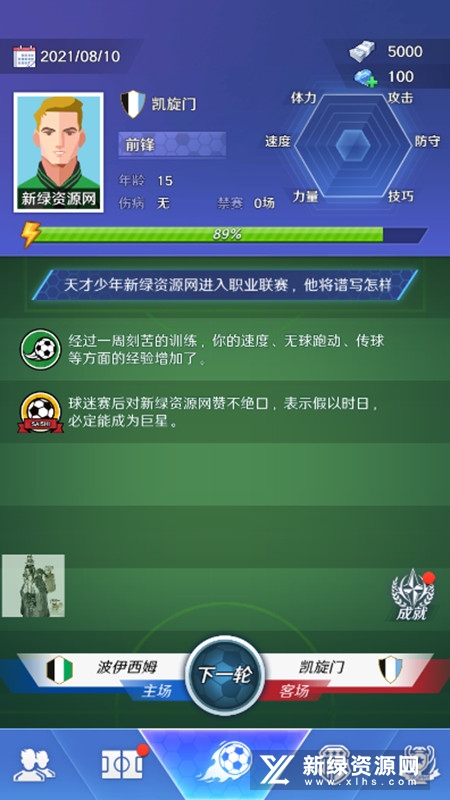 足球巨星崛起