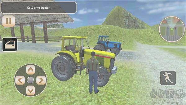 真实拖拉机驾驶模拟器(Real Tractor Driving Simulator)