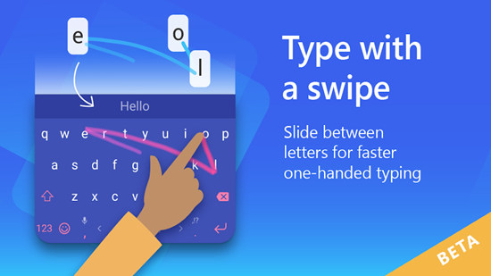 Microsoft SwiftKey Beta键盘(微软swiftkey键盘