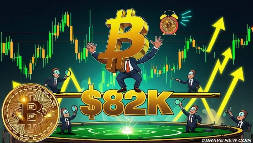 比特币（BTC）价格分析：8.2万美元关键支撑位或决定下一阶段走势
