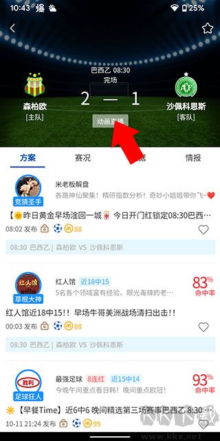 球进了