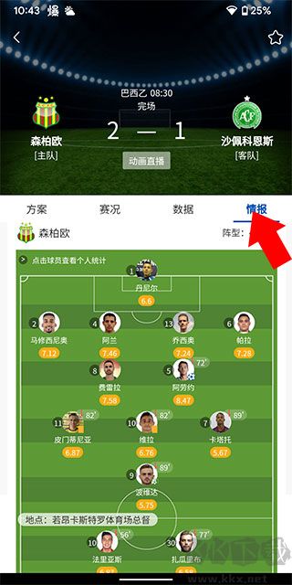 球进了