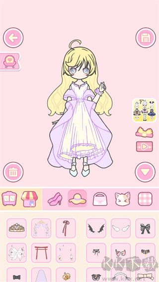 蝴蝶人生换装娃娃