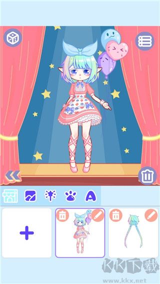 魔幻粉彩女孩萌拼平台