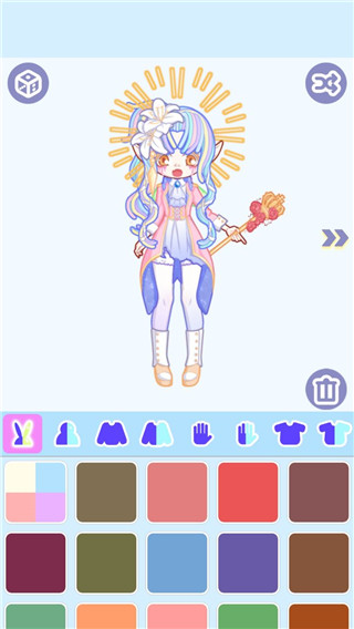 魔幻粉彩女孩萌拼平台