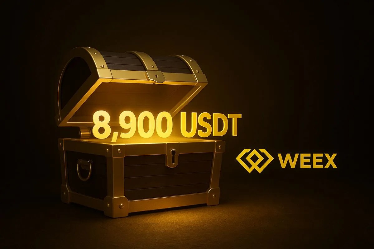 WEEX三重活动：新用户最高可获8,900 USDT