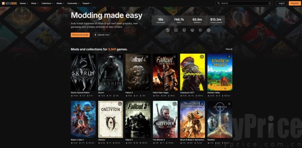 nexusmods官网直达入口-nexusmods官网最新访问地址