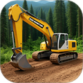 真实模拟挖掘机