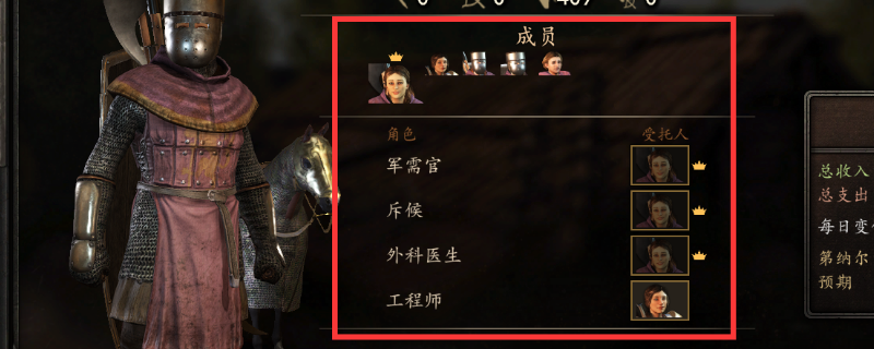 《骑马与砍杀2：霸主》部队职务介绍