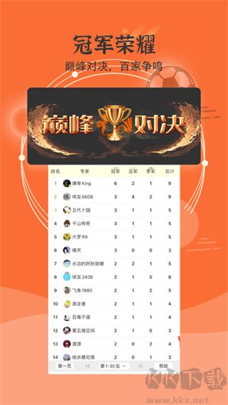 硬球比分