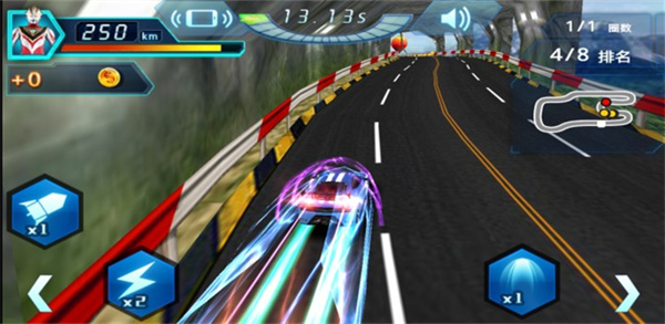 奥特曼铠甲飞车内购修改版