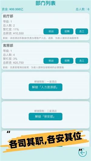 模拟经营大酒店