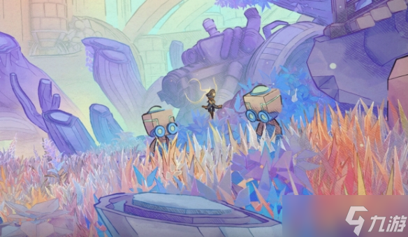 水彩手绘风类银河城新作《秘奥：秘宇奥忆》定档1月21!