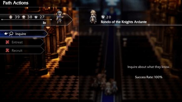 八方旅人0授予名望者黑色异端者流程 黑色异端者图文攻略