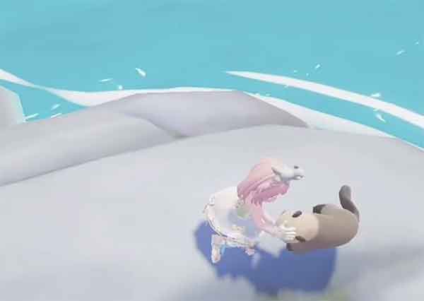 心动小镇海獭食槽位置介绍