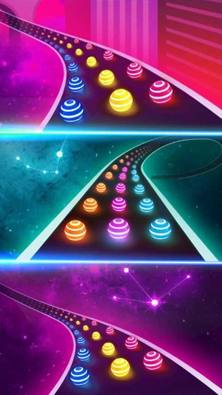 美歌大路彩球跑