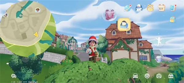 《心动小镇》冰雪潮流季隐藏泡泡位置全解析