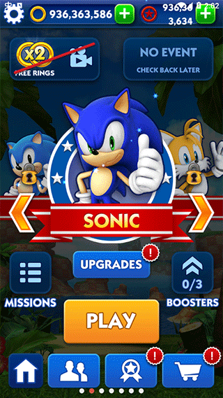 索尼克冲刺(Sonic Dash)