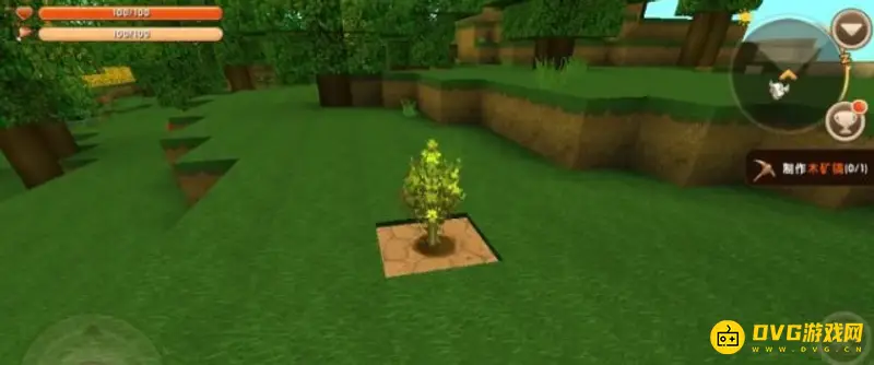 《迷你世界》怎么种树