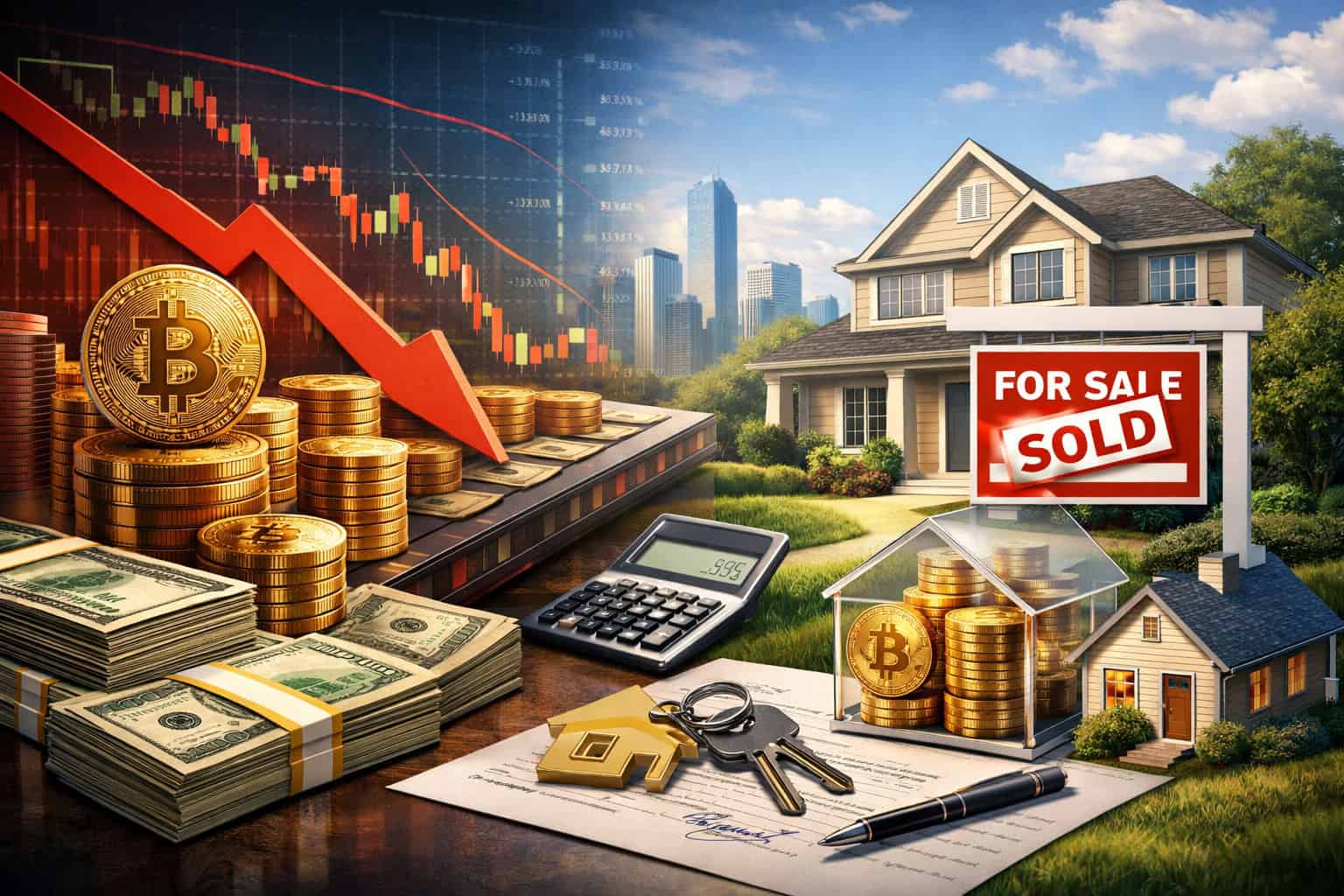 MARA出售11亿美元比特币以削减债务，Coinbase将加密货币抵押贷款引入房地产市场