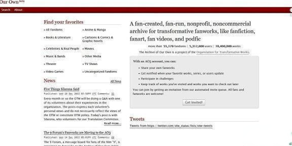 ao3网页版进入链接入口