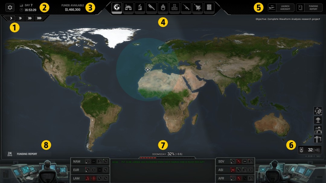 《异种航员2》地理景观地图介绍