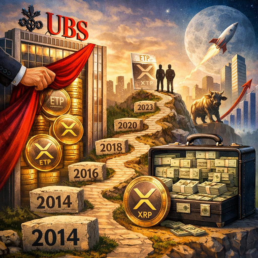 5万亿美元资产管理巨头瑞银揭秘XRP ETF持仓：一段跨越九年的故事