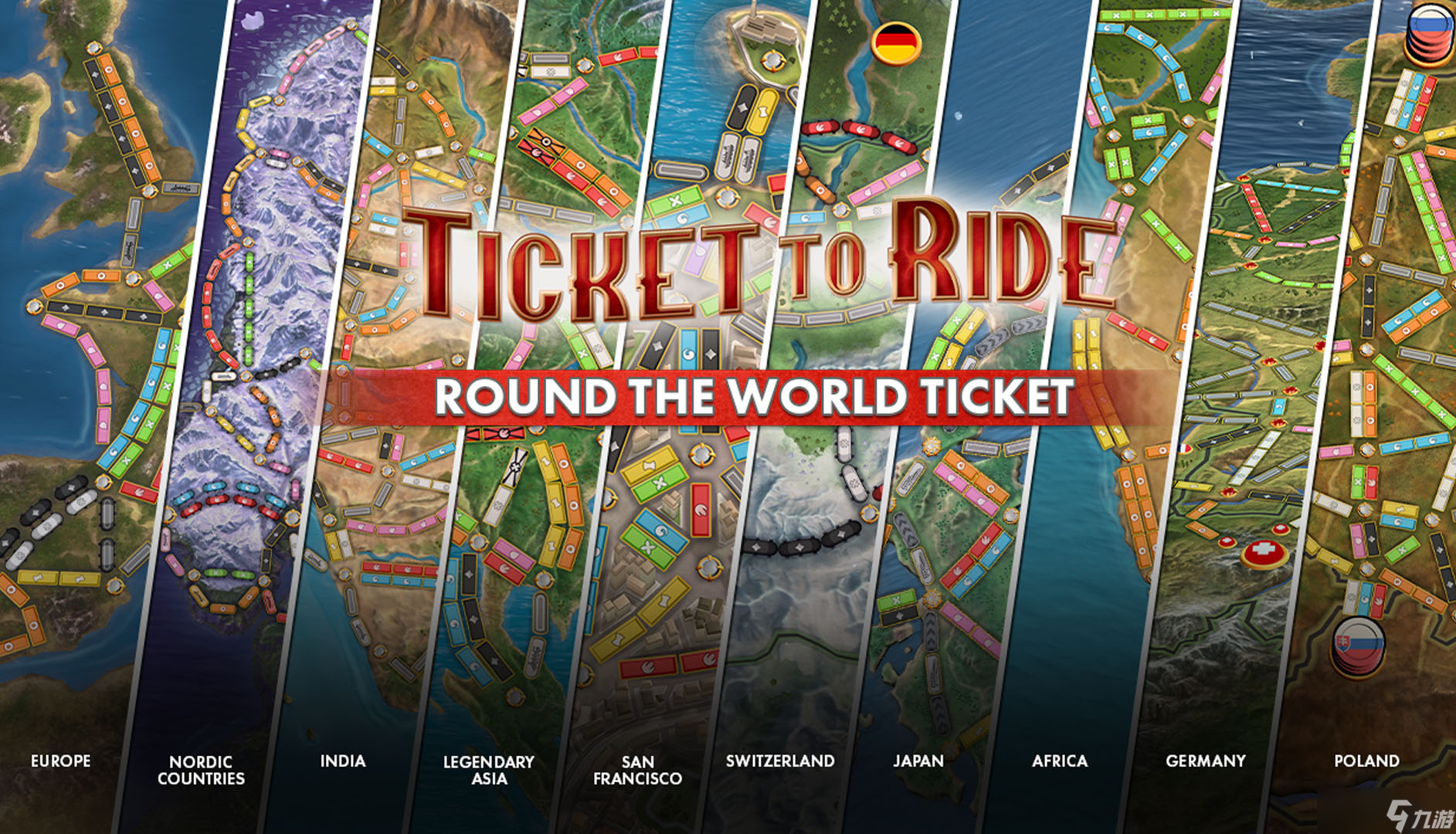 《车票之旅:处女行》第10部扩展包正式上线,并前瞻未来新内容!