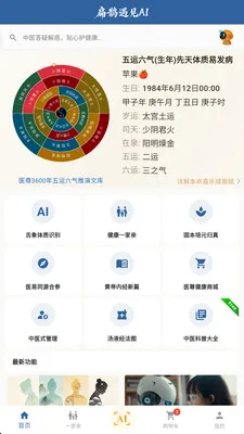 扁鹊遇见AI(AI中医养生平台)