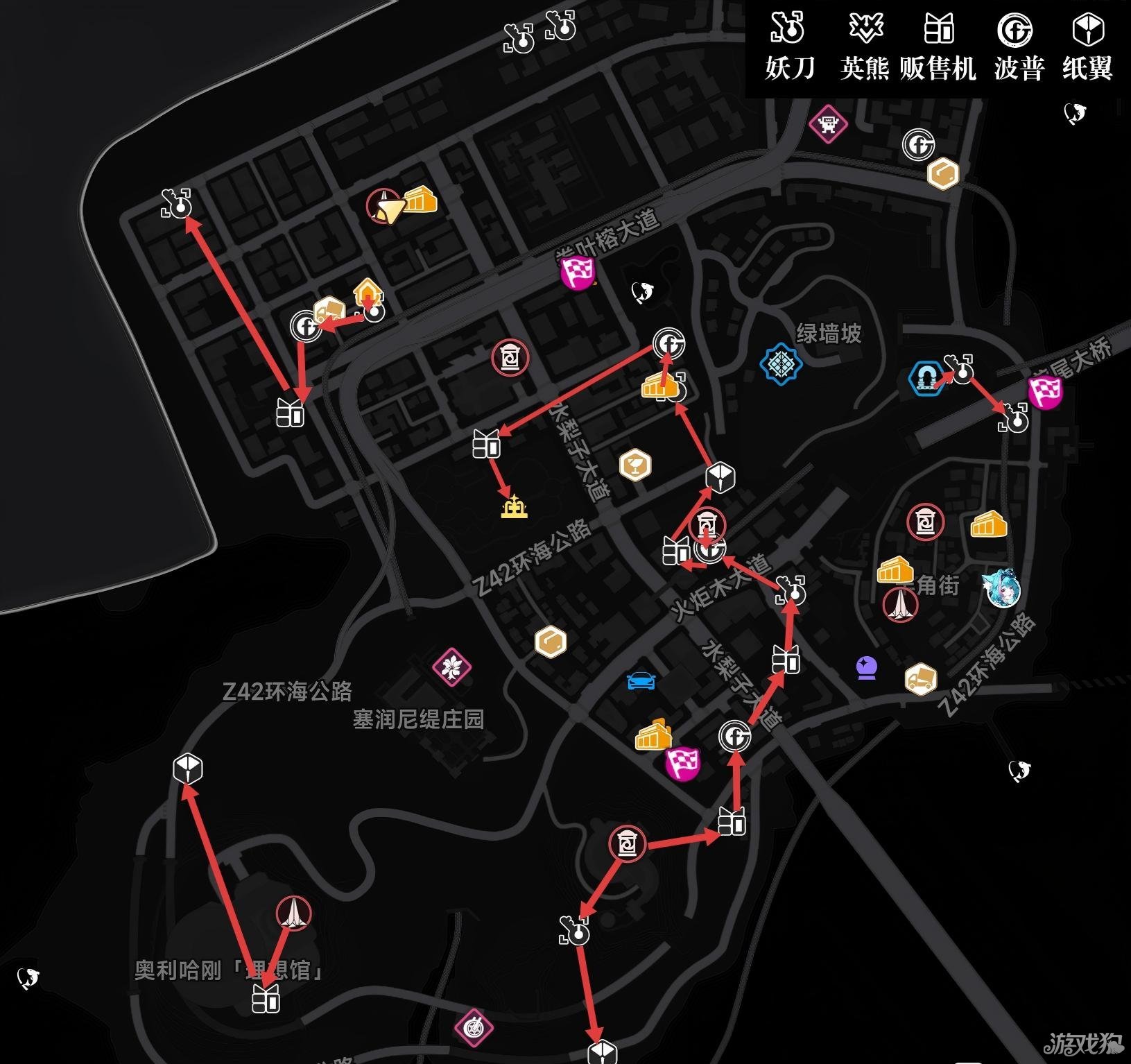 异环跑图锄地路线分享-1