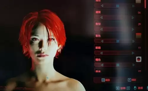 赛博朋克2077好看的女V角色捏脸数据2