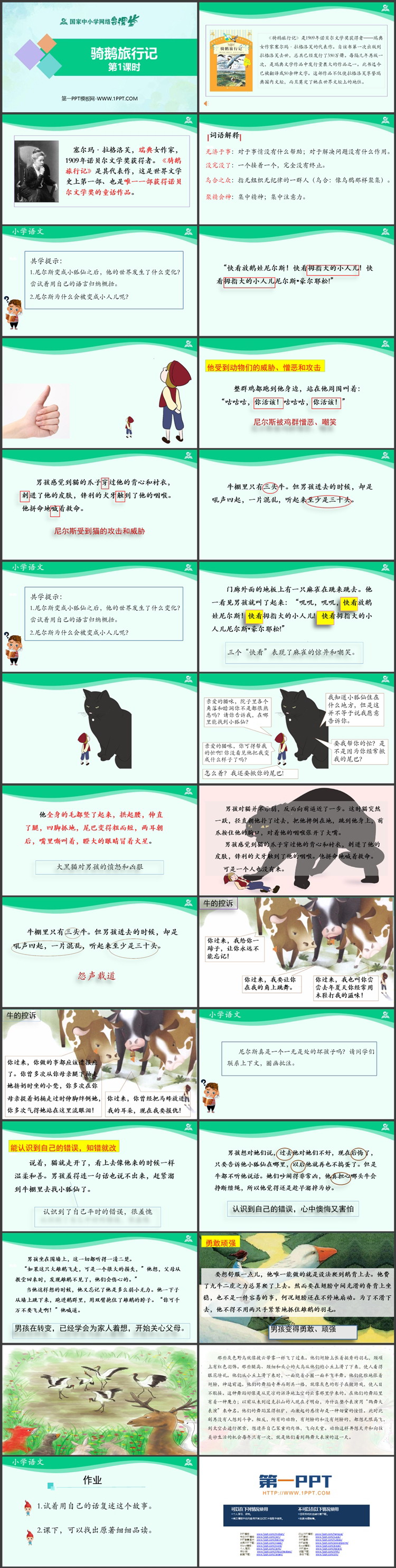 《骑鹅旅行记》教学课件PPT（第一课时）