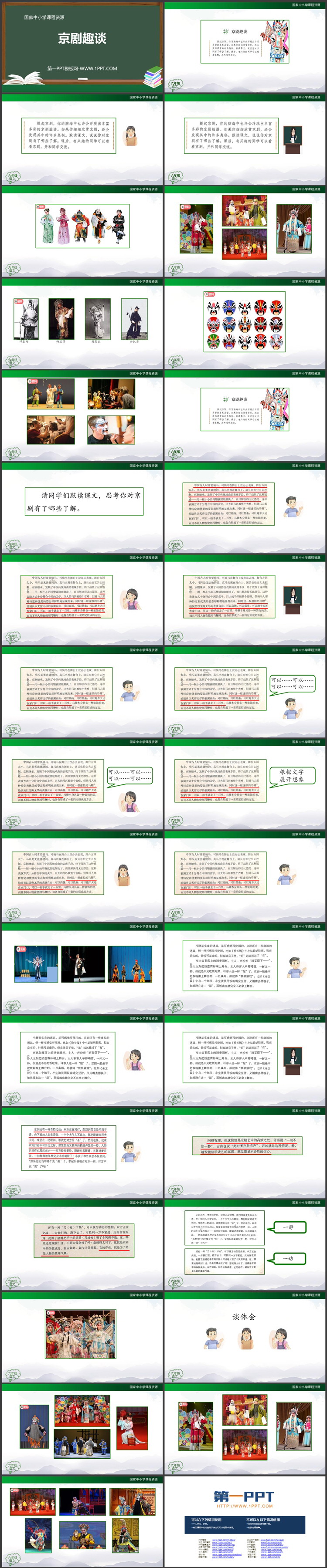 《京剧趣谈》PPT精品免费课件