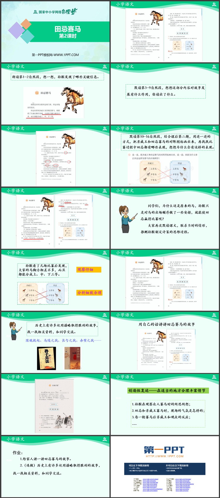 《田忌赛马》第二课时PPT精品课件