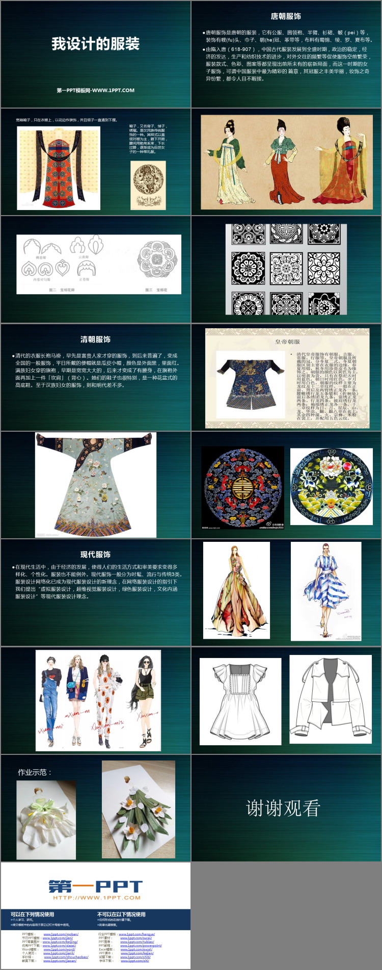 《我设计的服装》PPT优质课件下载